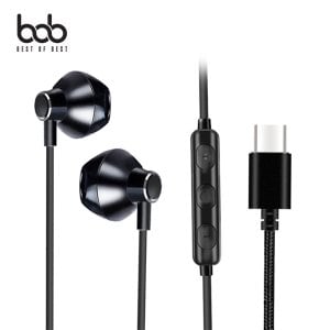 BOB MS26 디지털디코딩칩 HiFi Type-C 인이어형 이어폰 아이폰15 갤럭시 폴드 플립 S22 최신폰 호환