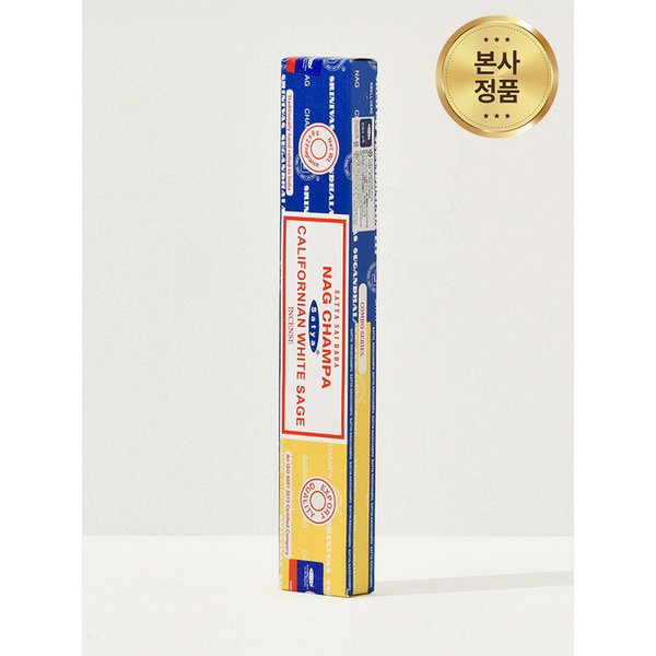 캘리포니아 화이트세이지+나그참파 콤보 인센스 스틱 16g