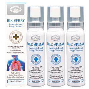 호주 네이쳐스탑 BLC 스프레이 30ml Bronchial and Lung cleanser 3팩