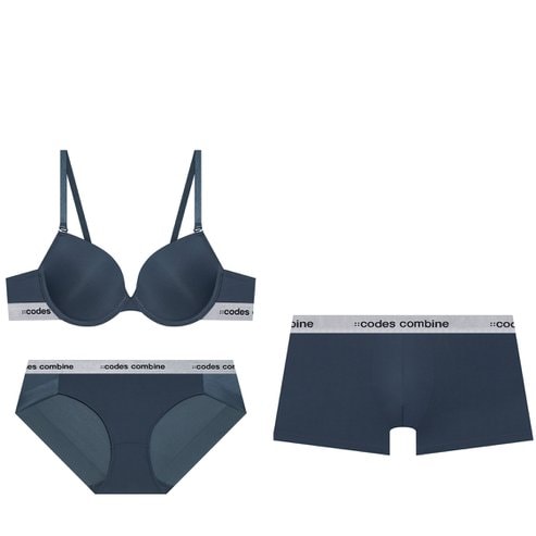 코데즈컴바인이너웨어 블루그레이 커플세트 (CEWBR961BG+CEWBP961BG+CEMDR961BG)