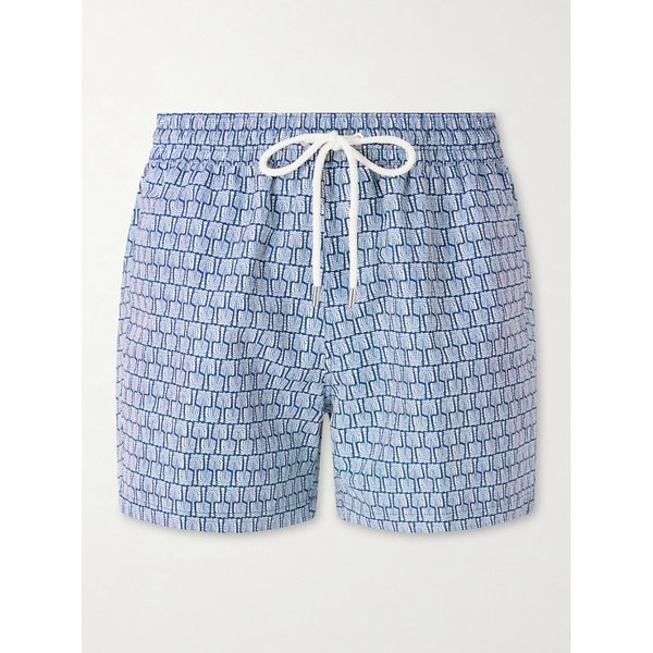 프레스코볼 카리오카 리오 스트레이트 레그 미드 렝스 프린트 스윔 쇼츠 46376663163012961