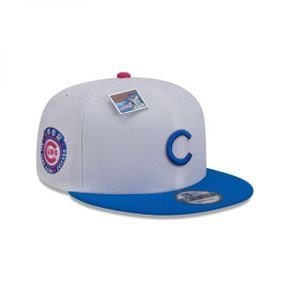 [해외] 1050086 뉴에라 모자 MLB Big League Chew X [시카고 컵스] Cotton Candy 9FIFTY Hat