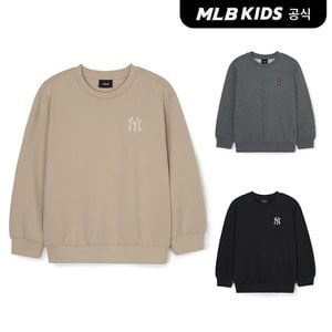 MLB키즈 (공식)24FW 베이직 스몰로고 기모 맨투맨 (3color) 7AMTB0446