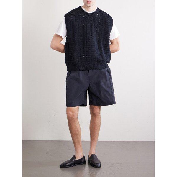 어 카인드 오브 가이즈 템베 케이블 니트 코튼 베스트 46376663162995916