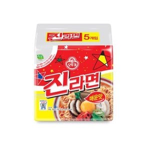 [오뚜기] 진라면 매운맛 멀티팩 120g x 20개