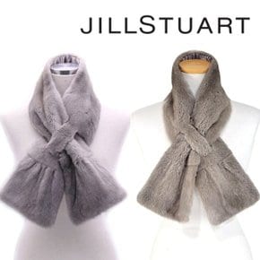 [질스튜어트] JILLSTUART 곰발 밍크 퍼 머플러