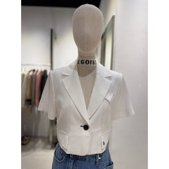 에고이스트 [여주점] 포켓 디테일 싱글 버튼 반소매 자켓 ER2WJ466
