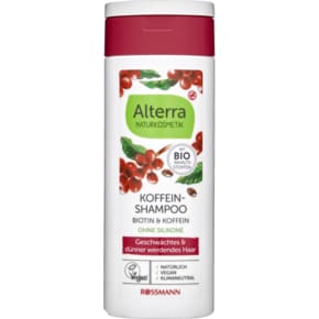 독일 로스만 Alterra 알테라 비오틴 & 카페인 샴푸 200 ml