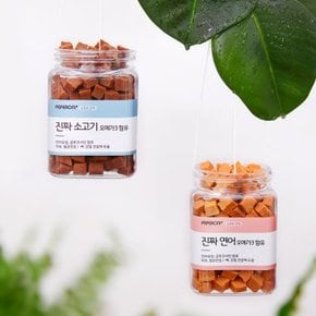 페페로니 진짜시리즈 4개 SET 연어+소고기+치즈+치즈고구마