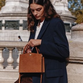 Kate Tote Bag Suede Chestnut