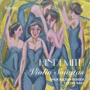 PAUL HINDEMITH - VIOLIN SONATAS/ TANJA BECKER-BENDER, PETER NAGY