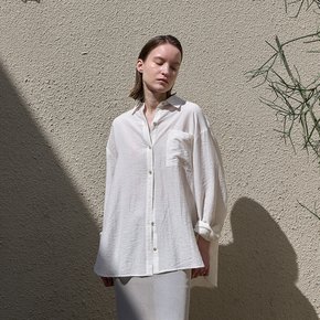 (BL-4239)ESSENTIAL LINEN LOOSE FIT SHIRT