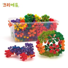 [크리에듀] 눈송이연결블럭150pcs1932