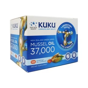 뉴질랜드 쿠쿠 초록입홍합 오일 KUKU Mussel Oil 37000 120캡슐