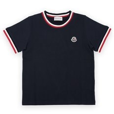 몽클레어 24 S/S 키즈 와펜 패치 삼선라이닝 반팔 8C00023 83092 778 8,10A