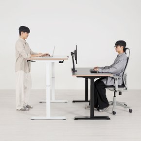 핏쳐 전동식 듀얼 모터 커스터마이징 모션 데스크 컴퓨터 책상 1200mm E2