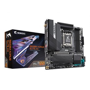 B650M AORUS ELITE AX 마더보드 Micro-ATX [AMD B650 칩셋 탑재] MB5899