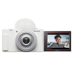 [신제품] 소니 ZV-1F/화이트/브이로그 전용카메라