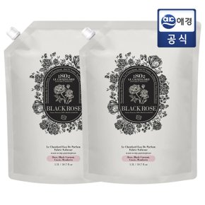 르샤트라 오드퍼퓸 섬유유연제 리필 1.5L x 2개 (블랙로즈)