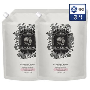 르샤트라1802 르샤트라 오드퍼퓸 섬유유연제 리필 1.5L x 2개 (블랙로즈)