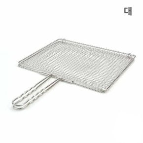 공구천재 스텐 사각 겹석쇠 대