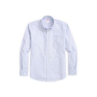 이스퀘어 4886291 Brooks Brothers Regular Fit Stripe Oxford Cotton Button-Up Shirt