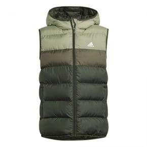 퍼포먼스 아디다스 키즈 조끼 신세틱 다운 베스트 조끼 Tent Green/Olive Strata 95883