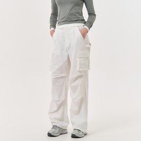 WOMAN 나일론 스판 카고 팬츠 [WHITE] / WBD4L11511