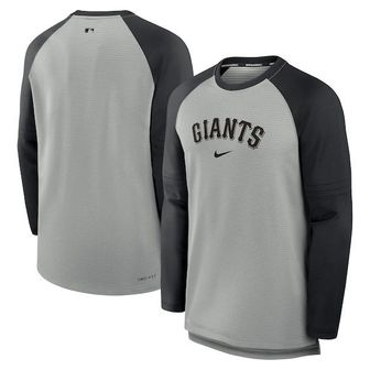 나이키 [해외] 1042962 나이키 MLB 샌프란시스코 자이언츠 Authentic Collection Game Time Raglan Gray