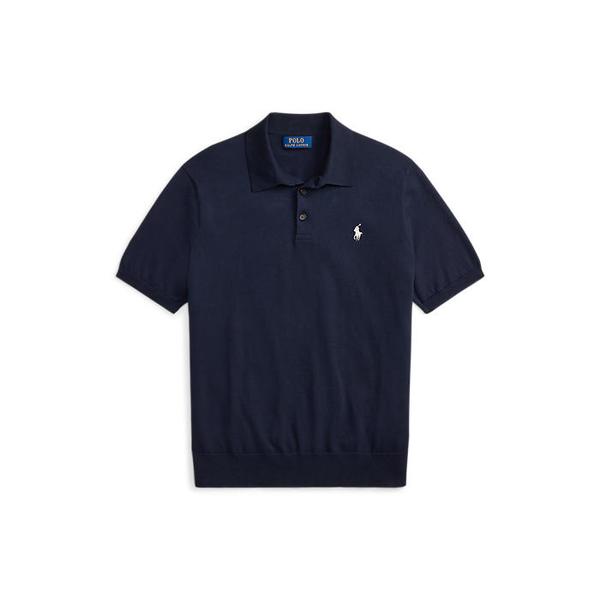 남성 코튼 폴로 칼라 스웨터(MNPOSWE1N820079400)