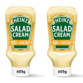 [해외직구] HEINZ 하인즈 30% 저지방 라이트 샐러드 크림 605g 2팩