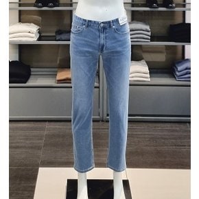 테이퍼드 크롭 핏 데일리 데님 팬츠 ADE5DP9103_LBL