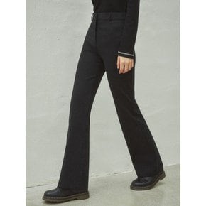 [Essential] Boot-Cut Trousers_CTB503(Black)