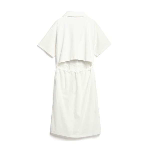 [여주점] N242WOP410 여성 반팔 비치 원피스 아이보리