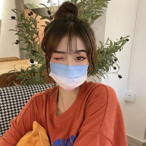 /갓샵 무지개 레인보우 마스크 그라데이션 덴탈마스크