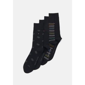 4191343 Tommy Hilfiger MEN GIFTBOX 4 PACK - Socks black