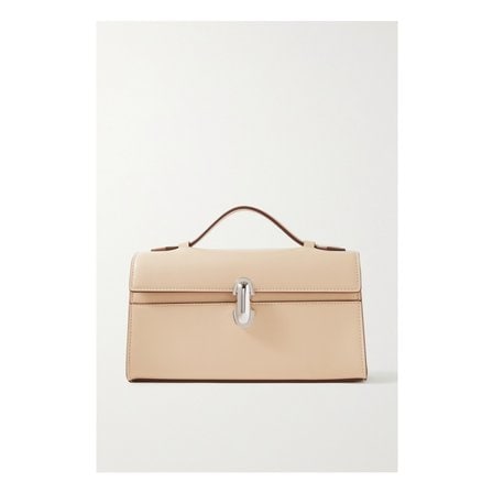 사베트(SAVETTE) 사베트 Symmetry Pochette Leather Tote 베이지 38063312418914328
