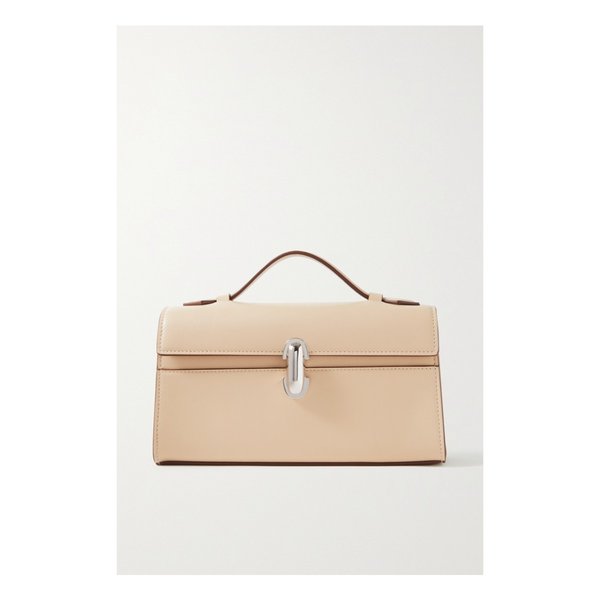사베트 Symmetry Pochette Leather Tote 베이지 38063312418914328