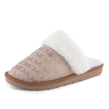 마이클코어스 마이클 코어스(MICHAEL KORS) FUR 슬리퍼 KIRSTEN 탄 MKS10052ND-W (kids/girls)