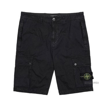 스톤아일랜드 SS25 남성 와펜 패치 버뮤다 팬츠 K1S15L100011 S00WA V0129