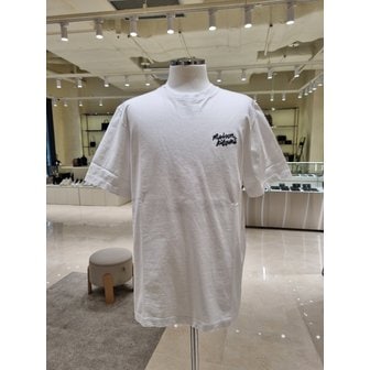 메종키츠네 [부산점] 남성 핸드라이팅 컴포트 반팔 티셔츠 MM00126KJ0118-M186