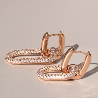 루브르파리 14K G.F 헤르디 원터치 링 귀걸이 EA2327