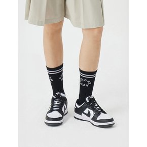 (U) Arch Logo Mid Socks   G6LAX26101BKX