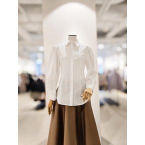 [파주점] [더아이잗컬렉션]코튼 진주 칼라 포인트 셔츠 블라우스 CR3A0BL821