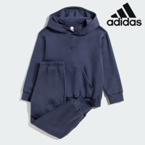 [특가세일] 아디다스 아동 세트 /K15- HN3471 / LK HOOD FL TS 키즈(남아) 후드 플리스 트랙수트