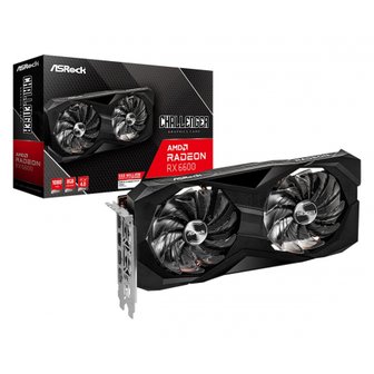  ASRock 그래픽 보드 AMD Radeon RX6600 GDDR6 8GB 탑재 모델 RX6600 CLD 8G