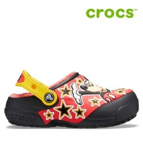 아동 샌들  H12  205953 001 Kids Crocs Fun Lab Disney Mickey Mouse Lined Clo.._P369334109