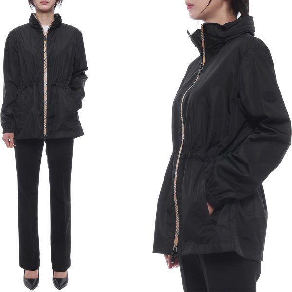 [부산점] 26SS 여성 나일론 후드 점퍼 (8110309 BLACK 26S)