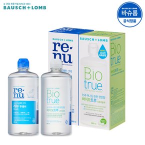[공식] 리뉴 후레쉬 500ml x1개 + 바이오트루 500ml x1개