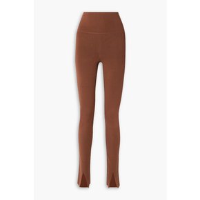 Stretch-knit leggings 브라운 1647597345798791